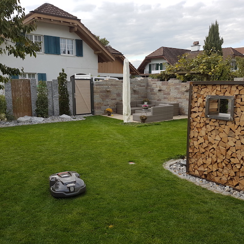 Garten Hendschiken Nachher